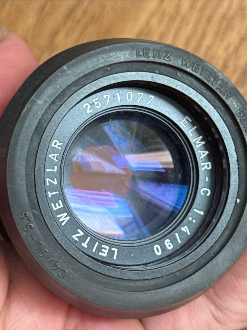 Leica C CL MOUNT LENS 90mm 4 telephoto film camera optics vintage works